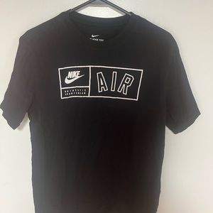 Nike air black and white shirt